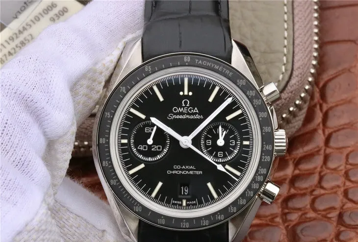 Omega Speedmaster 311.33.44.51.01.001 OM Factory 1:1 Best Edition Replica Watch Black Bezel